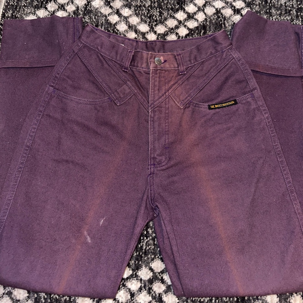Vintage Purple Rockies